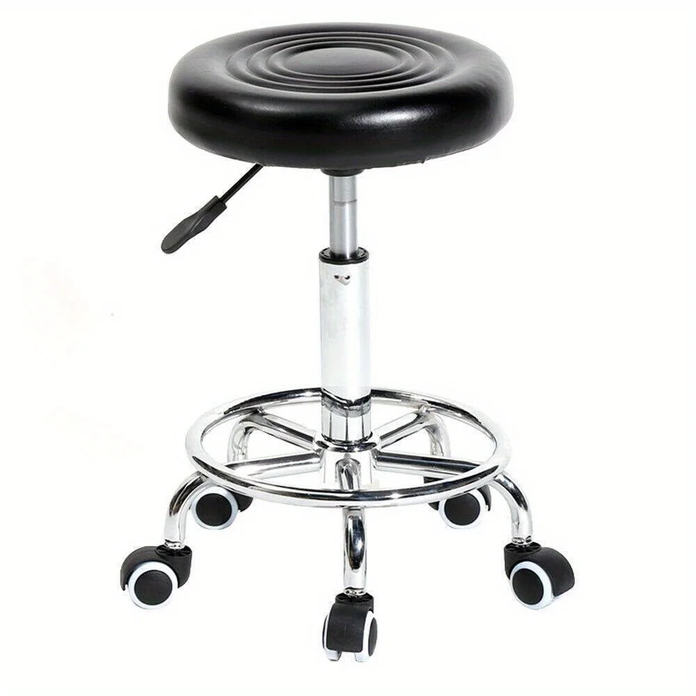 Adjustable Swivel Salon Bar Stool Hydraulic Rolling Facial Massage Tattoo Spa