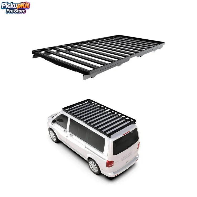 

Heavy - Duty Full Roof Cargo Basket Rack Kit for T5 Transporter 4x4 Off - Road
