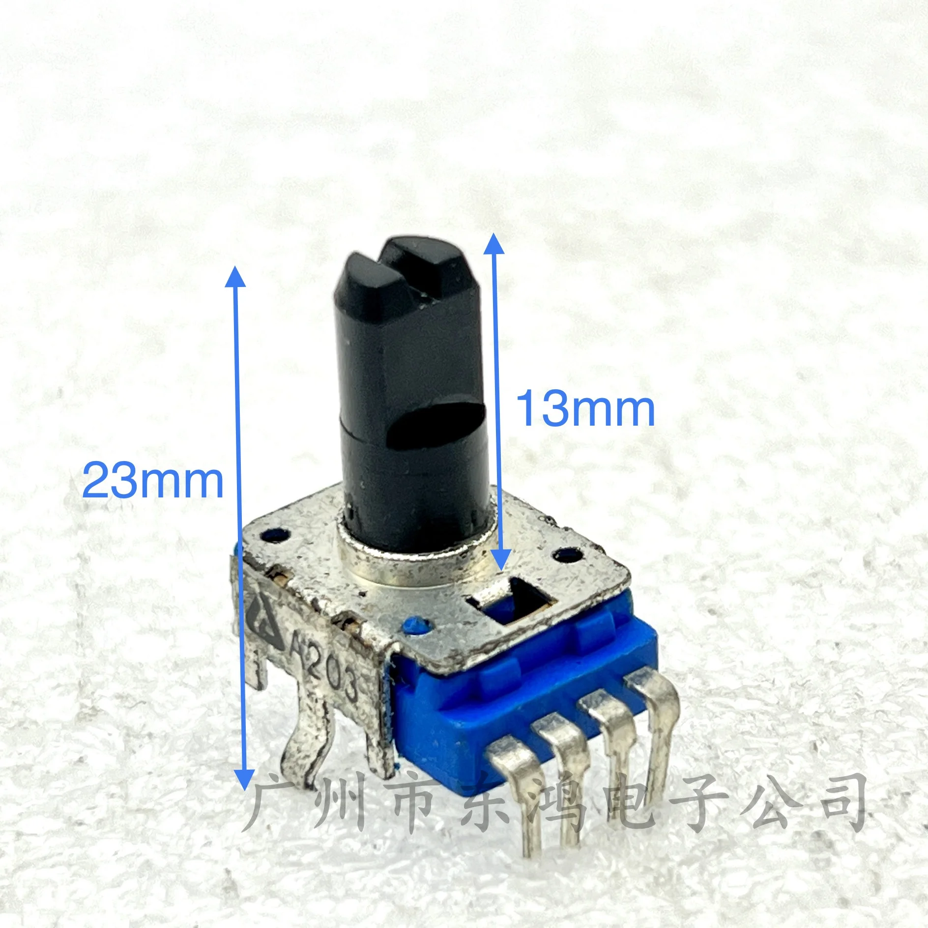 1 PCS Difeng RK11 potentiometer 4-pin A20K shaft length 13mm