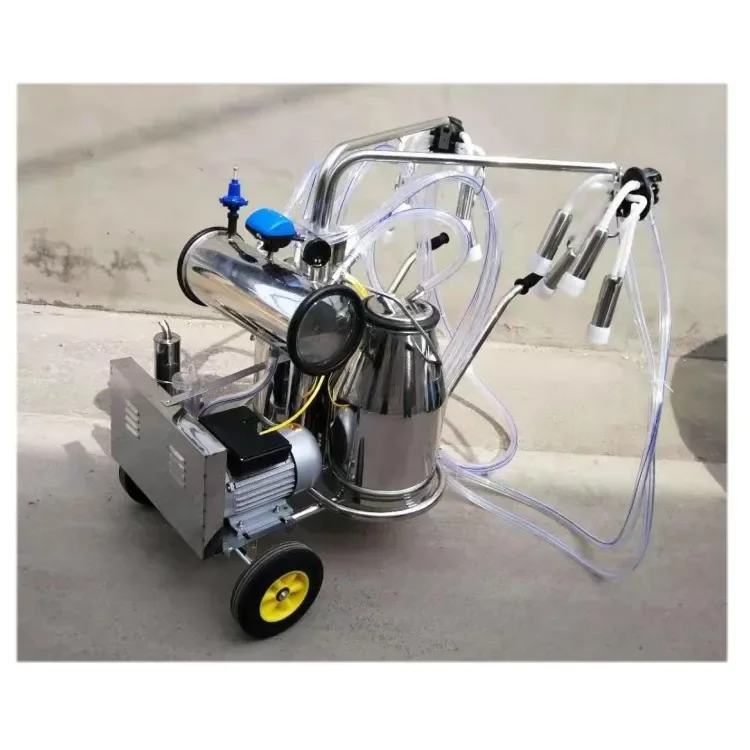 Best quality and high efficiency cow milking machine single / gasoline cow milking machine