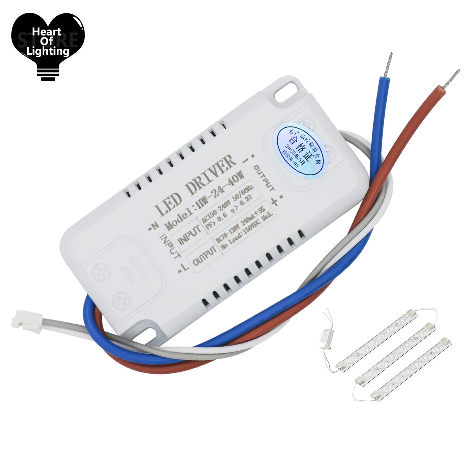 LED Driver Adapter For LED Lighting 220V Non-Isolating Transformer For LED Ceiling Light Replacement 8-24W 24-40W 40-60W 60-80W
