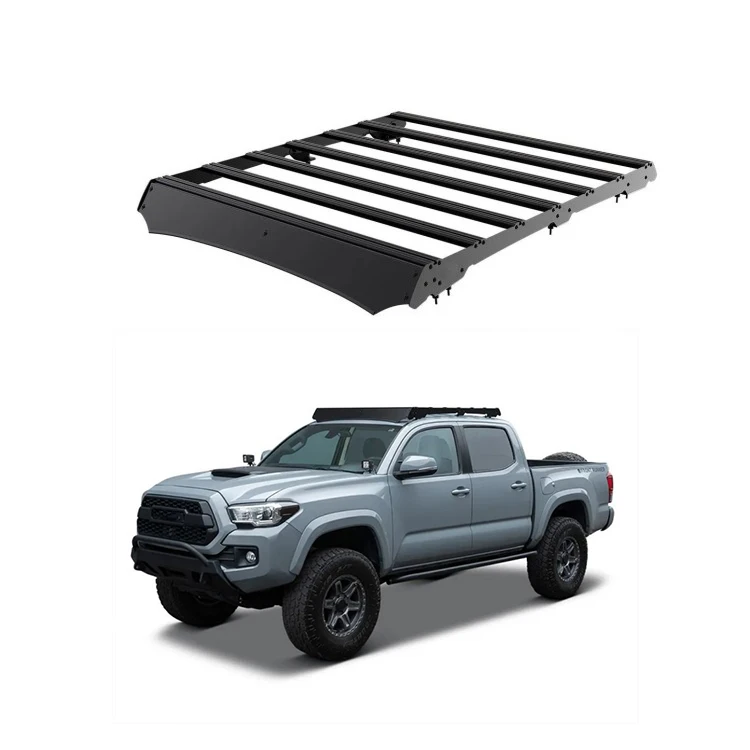 

New Pickup Universal 2005-2022 Aluminium 4x4 Car Parts Accessories Luggage Spoiler Rack Roof Rack for TOYOTA Tacoma