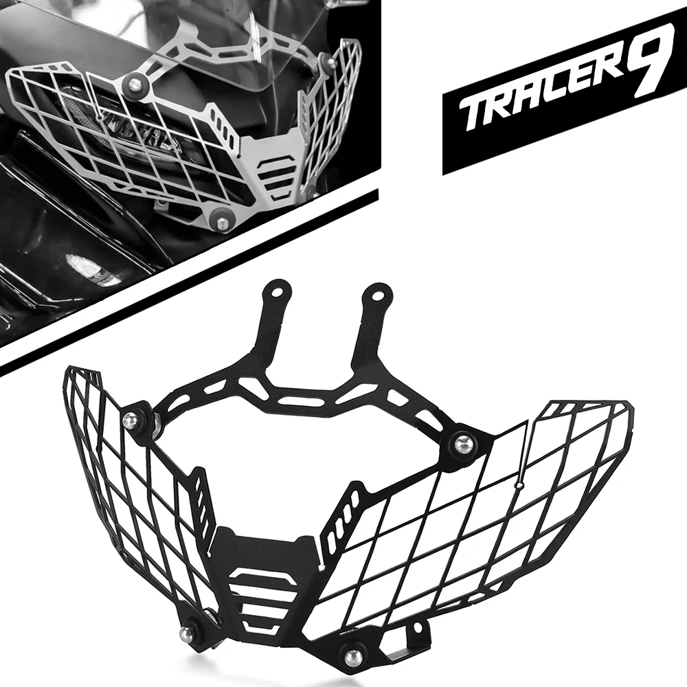 

For Yamaha Tracer 9 GT 2021-2023-2024-2025-2026Headlight Guard Cover Protector Tracer 9 9GT Motorcycle Accessories Front Grille