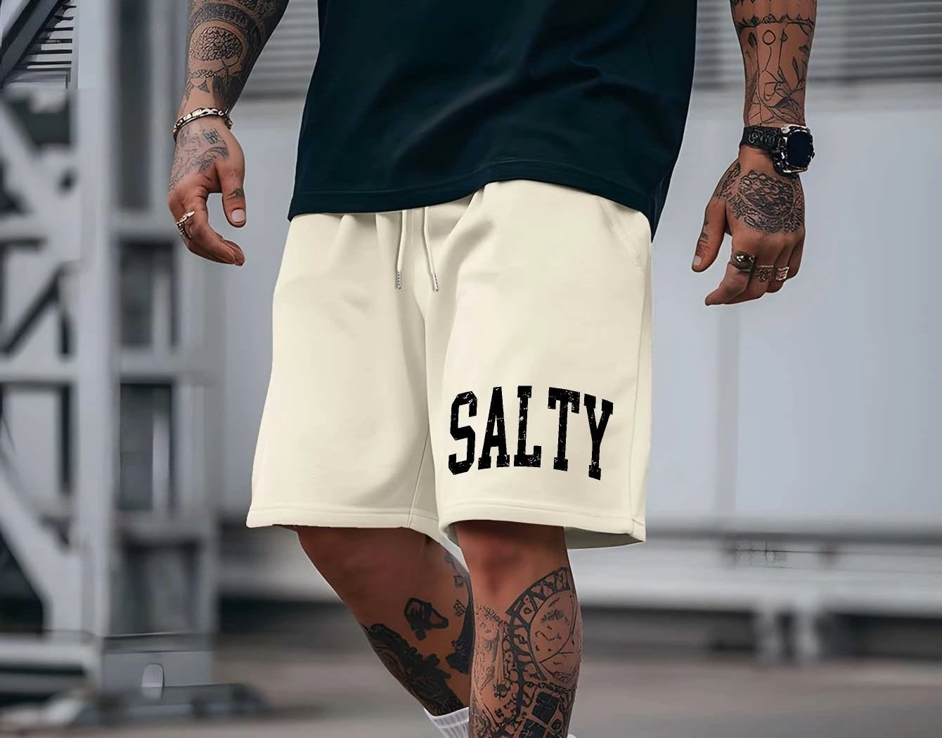 

Summer Men's Shorts for Outdoor Sports Fitness Fashion Free Style Men's Casual Shorts Suitable for Summer Vacation Basketball