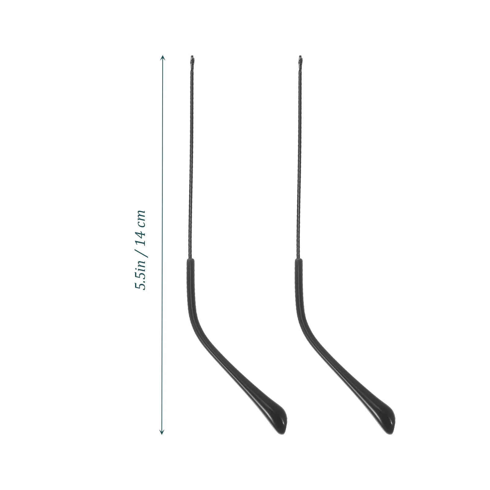 

Metal Glasses Arm Replacement Temples for Eyeglasses Sunglasses Repair Kit Accessories Nonslip Universal Fit Easy Install