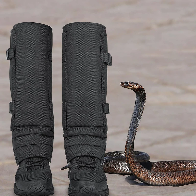 Stay Protected With Adjustable Anti Snake Leggings Hiking Camping Fishing Durable Anti Snake Cover