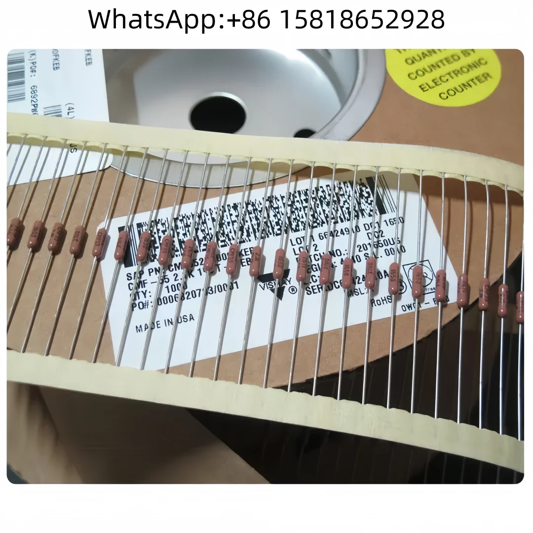 10pcs VISHAY-DALE 2.1K 2K1 Resistor CMF55 0.25W 1/4W 1% Imported from the USA