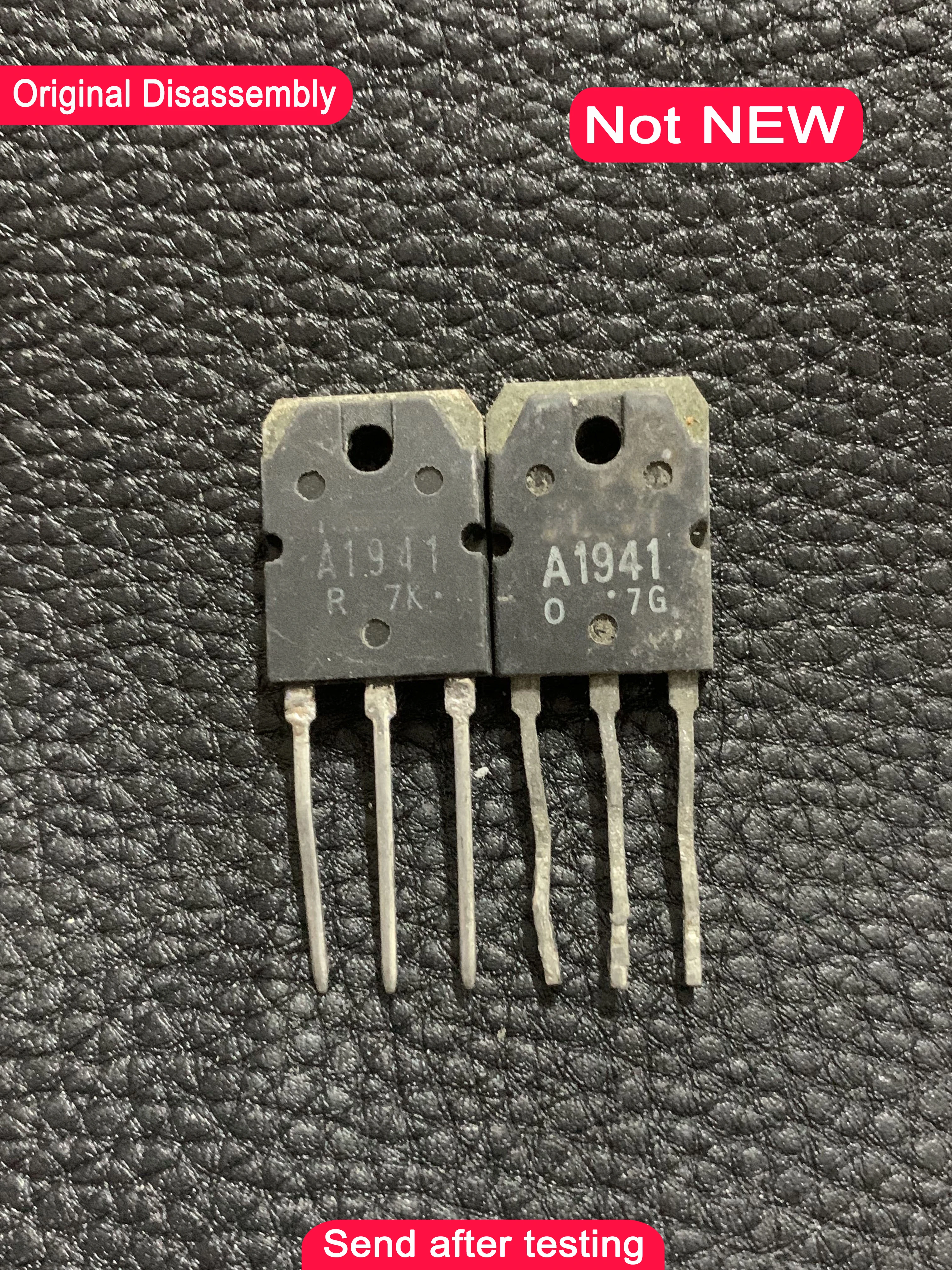 2pcs=1pair A1940 C5197 A1939 C5196 A1941 C5198 A1516 C3907 A1986 C5358 2SB754 2SD844 2SA1941 2SC5198 TO-247