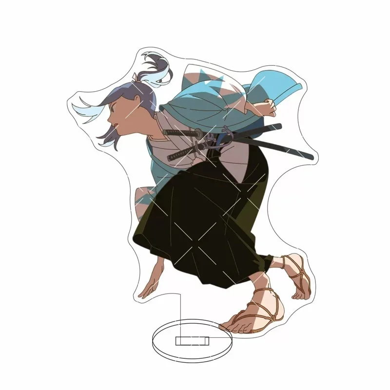 Anime Inherit the Winds Acrylic Stand Anemone Gale Zephyr Eolian Model Figure Cosplay Plate  Keychain Desk Decor Plate Gift