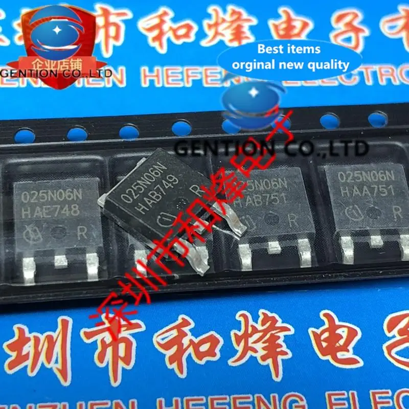 10PCS 025N06N IPD025N06N  TO-252 60V 90A   in stock 100% new and original