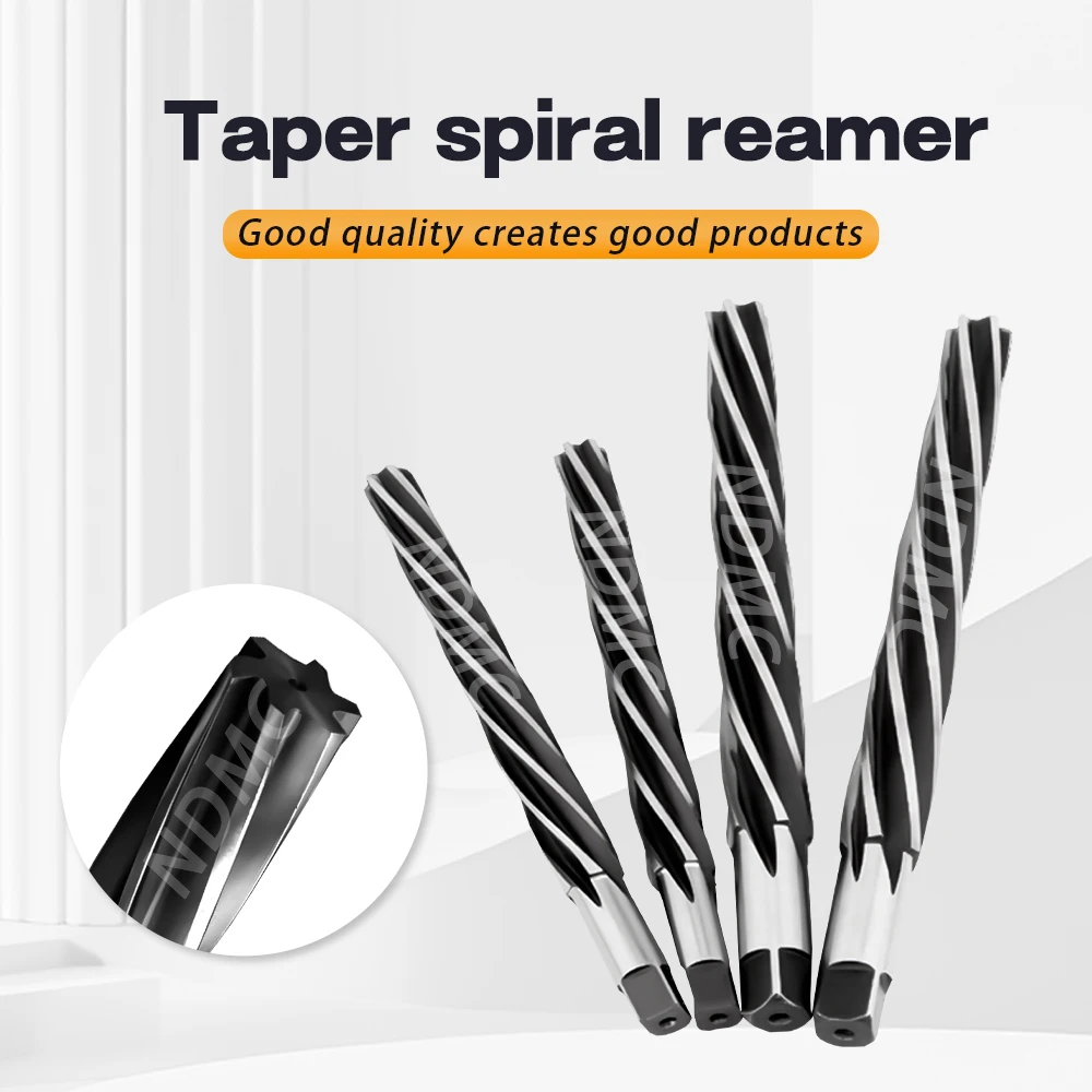 

Reamer Fit for Metal Hole Process 1:50 High-Speed Steel (HSS)Taper Reamer Straight Shank Spiral 1:50 Pin Machine Steel Part 6542