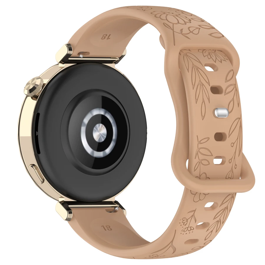  18mm 20mm 22mm 3D Siliconen Band voor Samsung Galaxy Horloge Gear S3 Universele Armband voor Huawei Xiaomi Amazfit 18/20/22mm