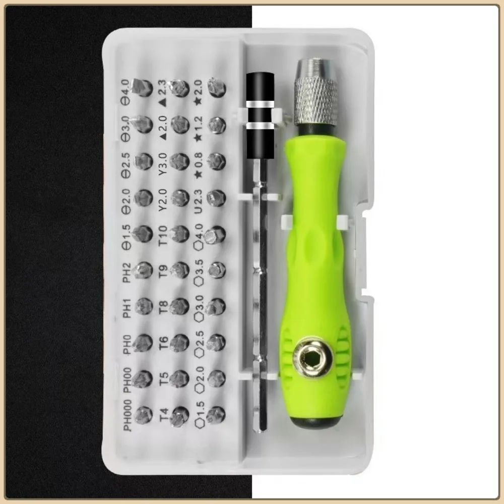 

32-in-1 Precision Screwdriver Set with Magnetic Phillips Bits Multi-Function Handheld Tool for Mobile Phone and Computer Repairs