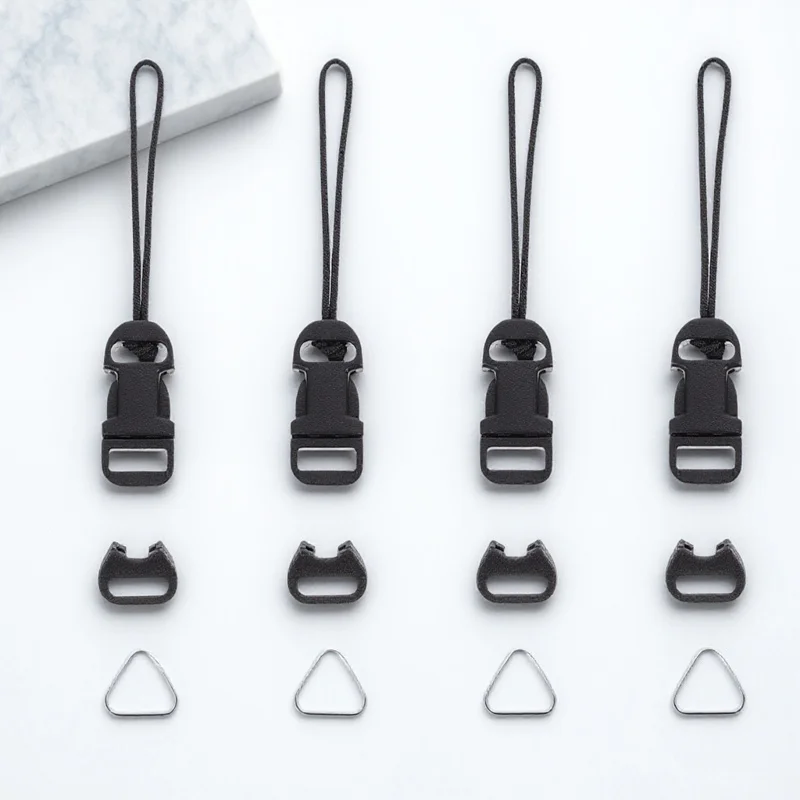 8 قطع من موصلات Qd سريعة الإصدار لأشرطة الكاميرا، أبازيم شديدة التحمل، تركيب بسيط، لا حاجة إلى أدوات فكرة هدية مثالية