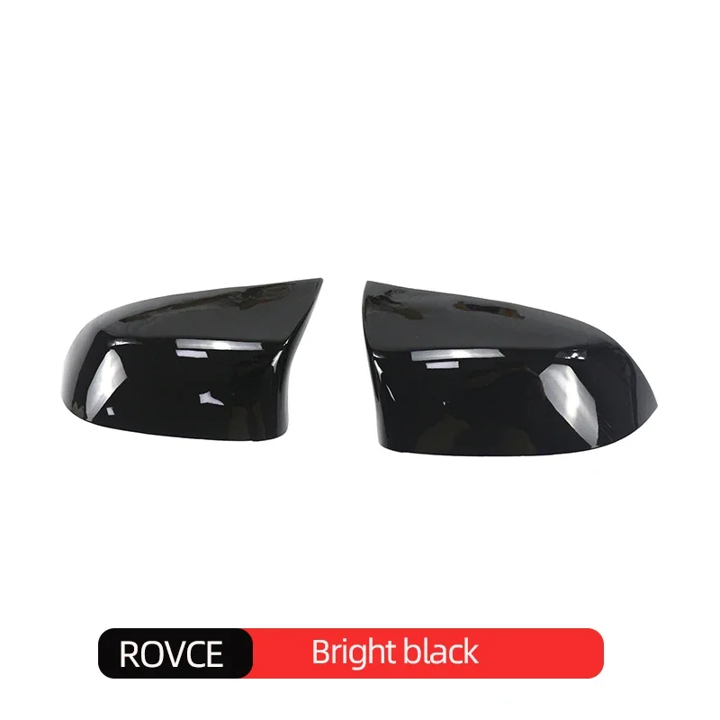 

ROLFES 2pcs For BMW F25 X3 F26 X4 F15 X5 F16 X6 2015-2019 Auto Car Rear View Side Mirror Cover Trim Reversing Mirror Case