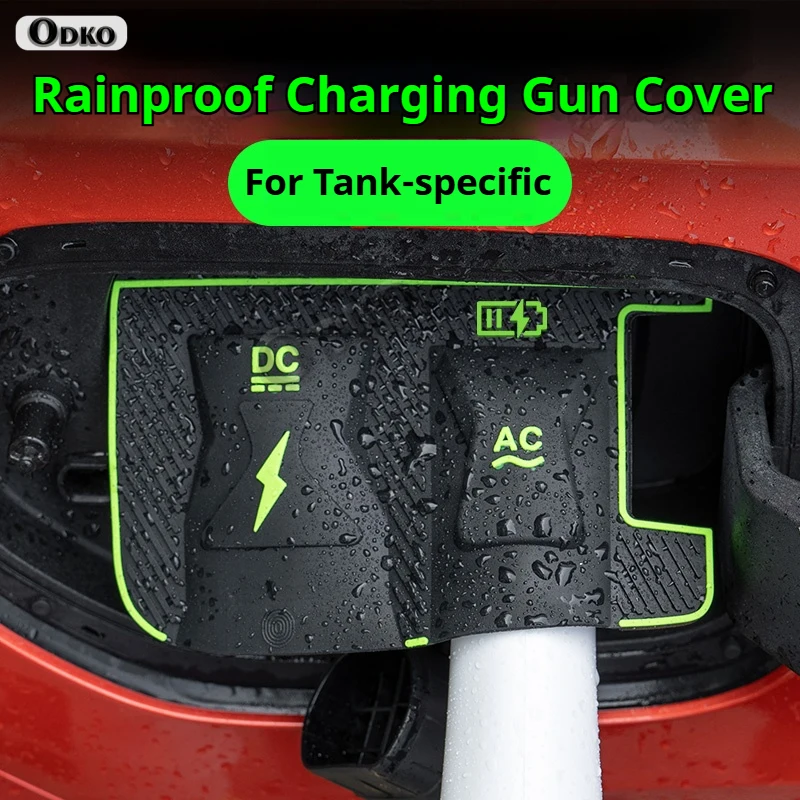 

For Tank 300 400 700 Hi4-T 500 Dedicated New Energy Car Charging Port Waterproof Protector Cover Gun Rain Cover