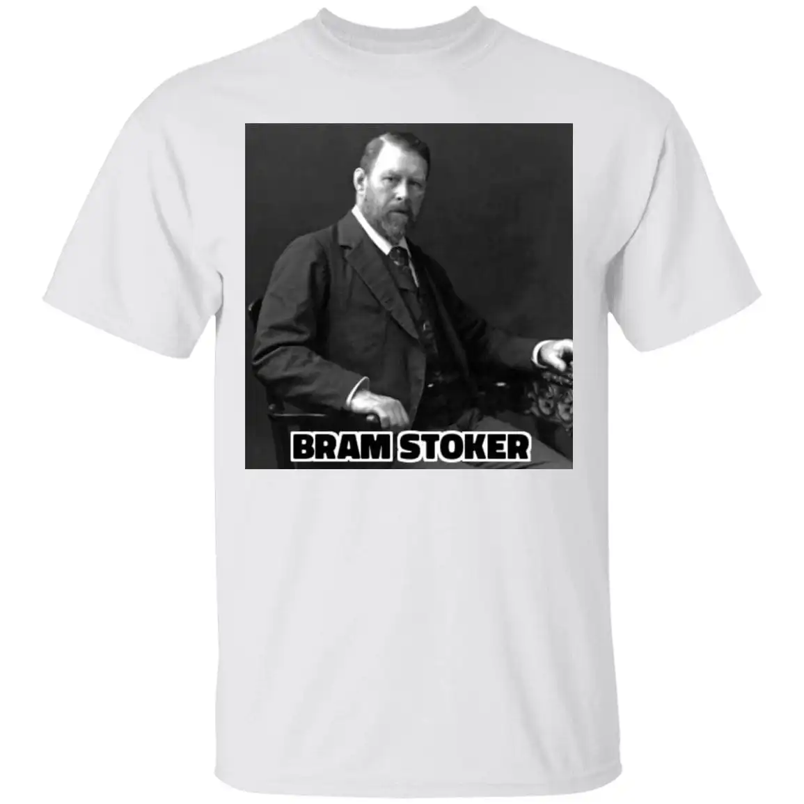 Bram Stoker T Shirt Dracula Horror Writer Author G500 5 3 Oz