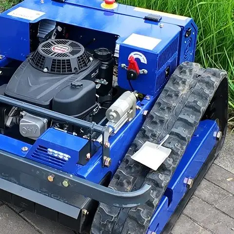 カスタマイズ可能なスマートリモコン芝刈り機、24V全地形対応ゼロターンロボット、効率的な庭園管理に