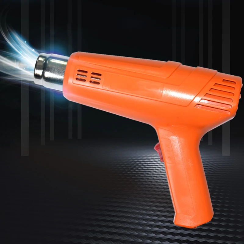 1800W Electric Heat Gun Industrial Hot Air Blower Baking Gun Heat Shrinkable Film Tube Electric Heating Gun