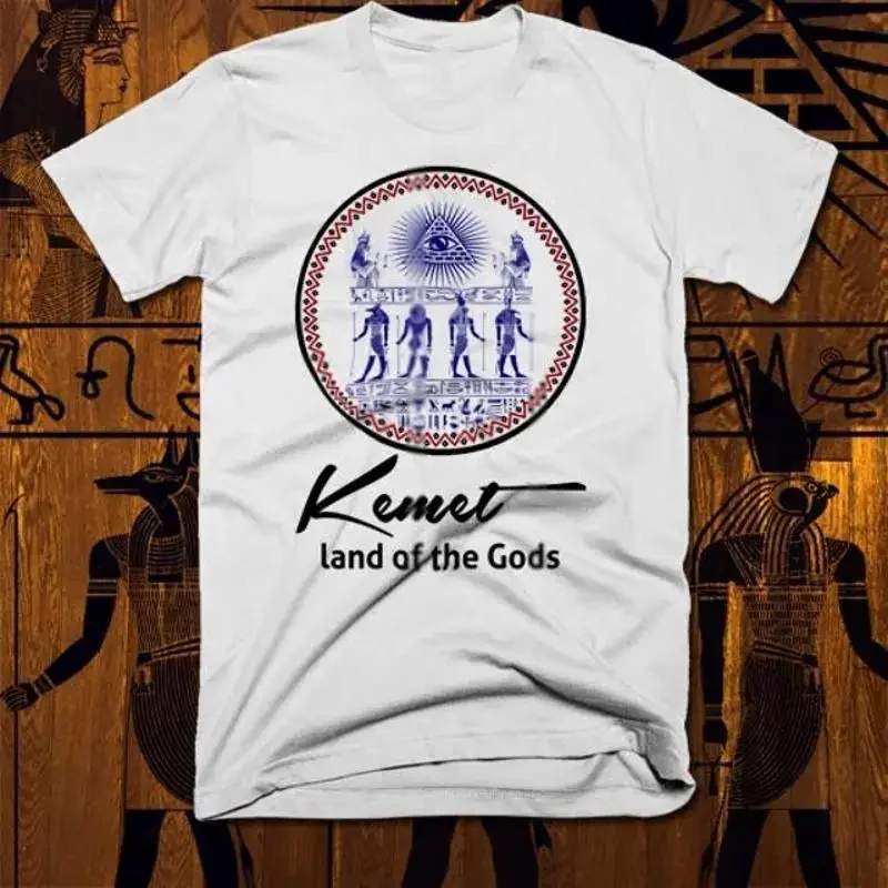 Egyptian Kemetic T Shirt Egypt Ankh Eye Of Horus Pharaoh Maat Ramesses Khufu