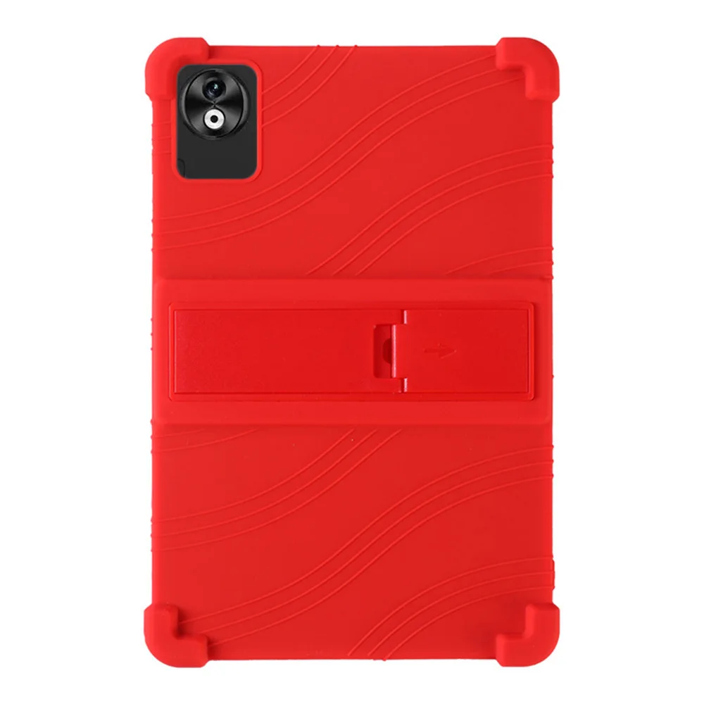 For Blackview MEGA 5 12.2inch Case Tablet Soft Silicon Stand Protective Shell Kids Friendly Soft Silicone Adjustable Stand Cover