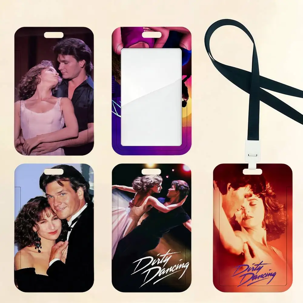 Tarjetero con diseño de la película Dirty Dancing, para tarjetas bancarias, de crédito, de identificación de estudiante, de metro, de trabajo, o credenciales.