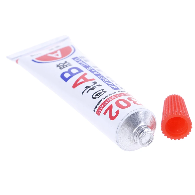 2Pcs Super Strong Epoxy Clear Glue Adhesive Resin Immediate Glue (A+B) Craft Resin Leather Rubber Adhesive