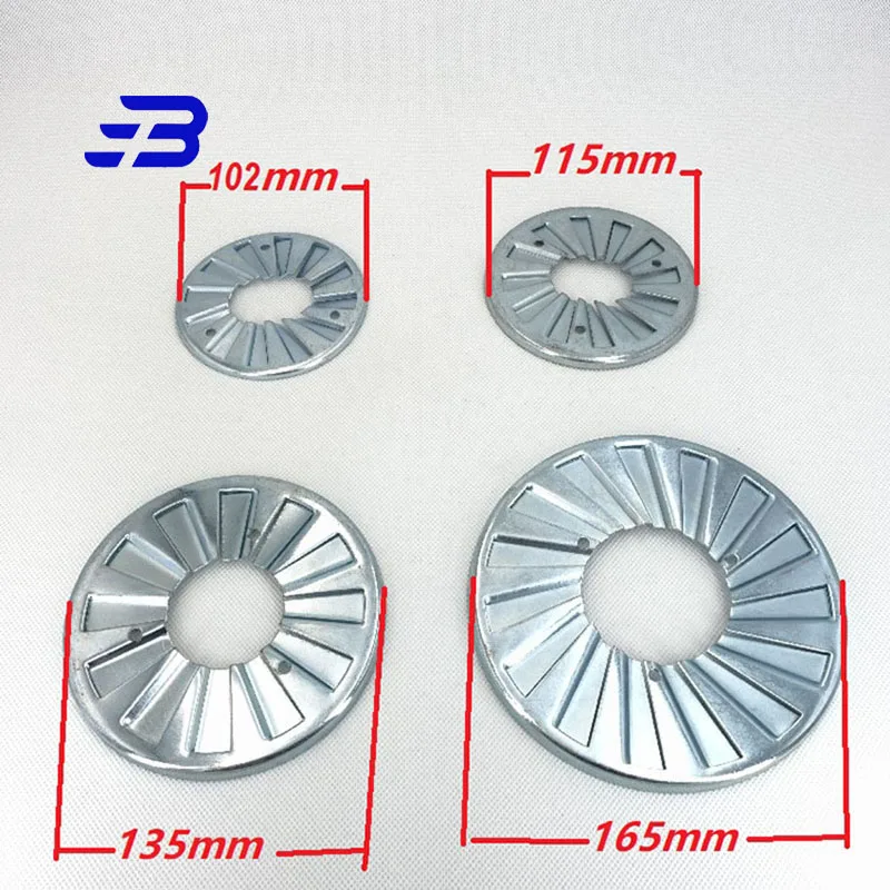 High quality stainless steel Air Swirler For Waste Oil Burner Flame Stabilizer Disc Ring For Burner