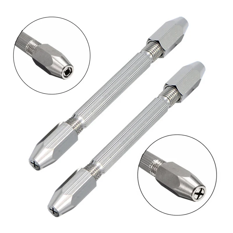 

Набор из 10 шт. 0-3,0 мм: Двухголовочные часовые тиски для ремонта часов, инструмент для резьбы по ювелирным изделиям и нефриту, ручные сверлильные инструменты