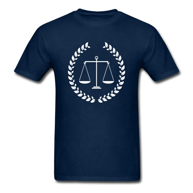 Funny Men t shirt Women novelty tshirt Law Student Lawyer Justice Scale Gift - Men Women cool T-Shirt