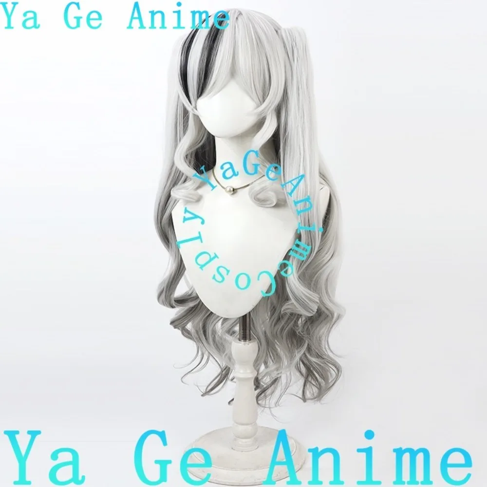 

Azur Lane Elbe Cosplay Wig Twin Tails Anime Reality Show Game Role-playing Wig Used for Anime Dance Parties