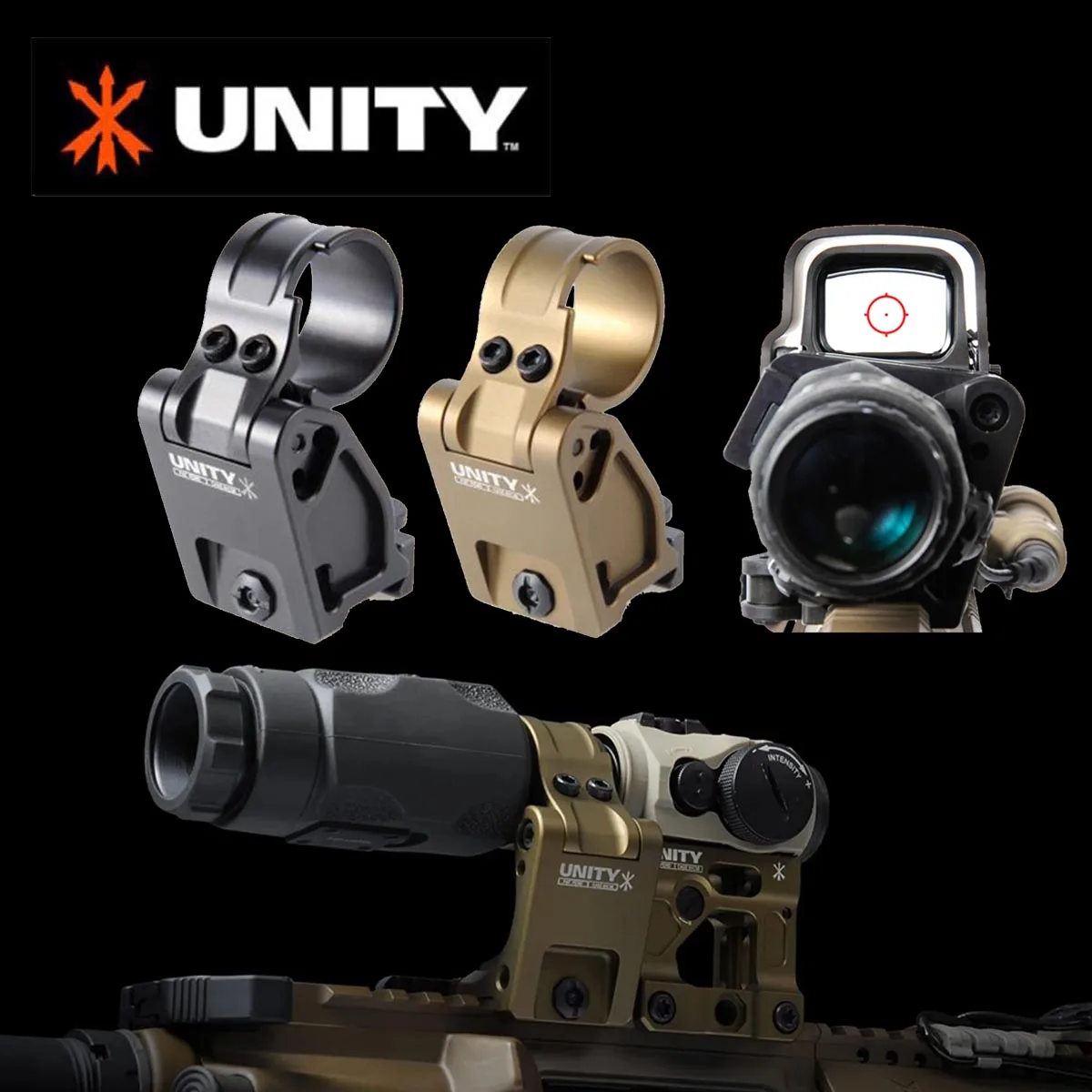 Tactical T01 T02 Scope Mount UNITY Fast FTC Mount For Eotech G33 G43 Magnifier 551 552 553 558 Red Dot Sight Riser Scope Mount