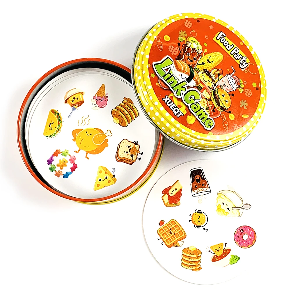 Metal Box Card Game Food Party - Party Games Box 评论和价格