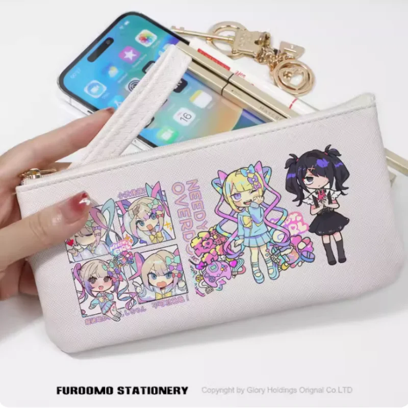 

Anime NEEDY GIRL OVERDOSE Pencil Case Handbag Pu Storage Bag Pencil Box Pencilcase School Pen Bag 2171