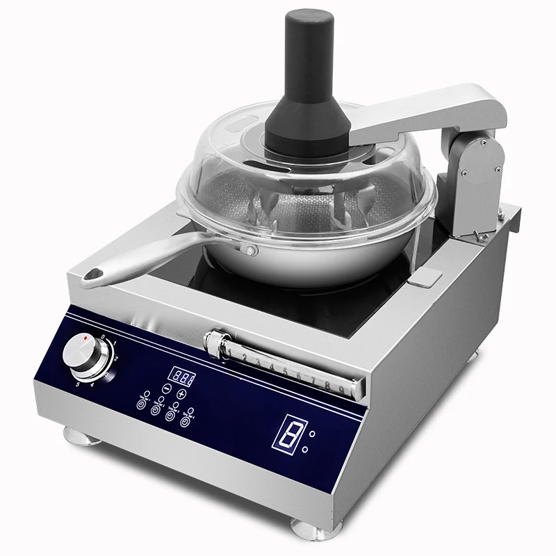 

Semikron 110V 220V Auto Wok Electric Machine Restaurant AI Cooking Machine Ramen Automatic Stir-frier Kitchen Automation