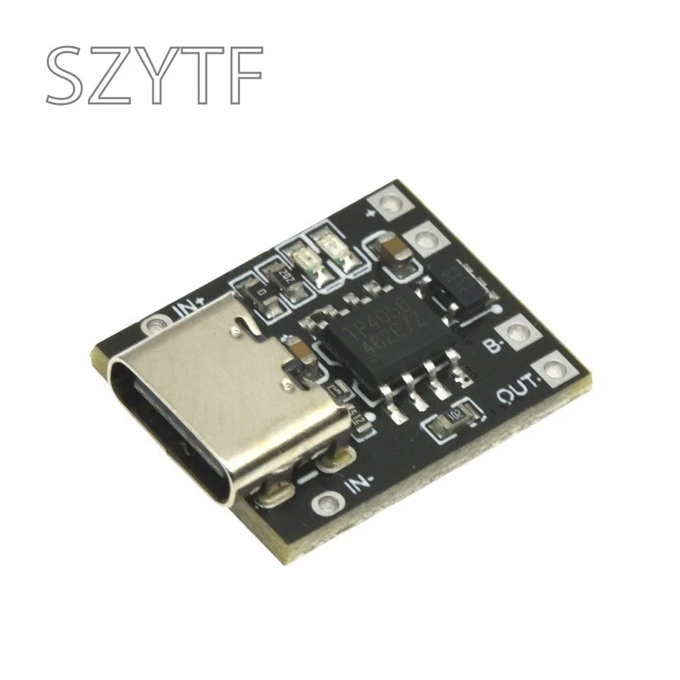 Super Small Ternary lithium Battery Charging Board 1A 3.7V 4.2V Charger Module Type-C Interface With Protection Board