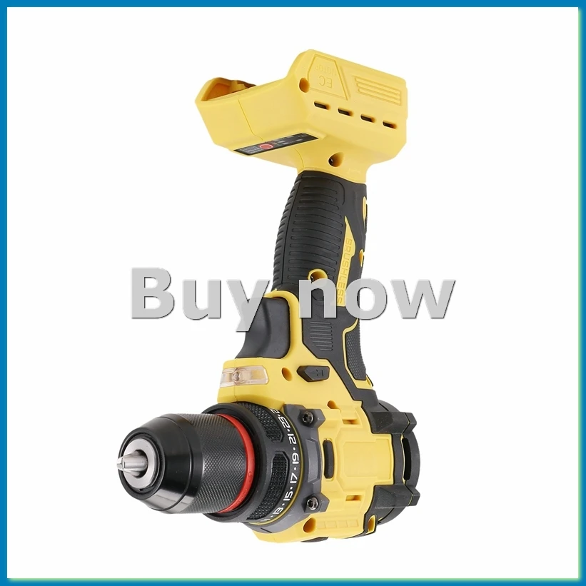 

Электрическая дрель 3/8 дюйма 90 Нм Аккумуляторная электрическая дрель Бесщеточная ручная отвертка для аккумуляторных электроинструментов 18 В 21 В-A51M