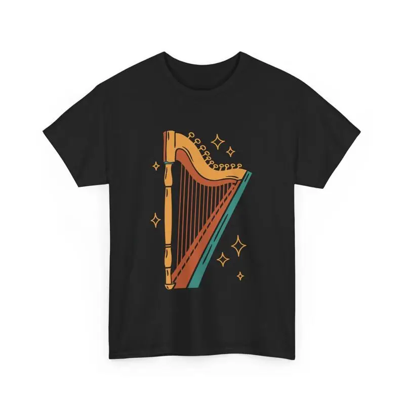 

Harpist Music Lover Musician Instrumentalist Harp Player T Shirt