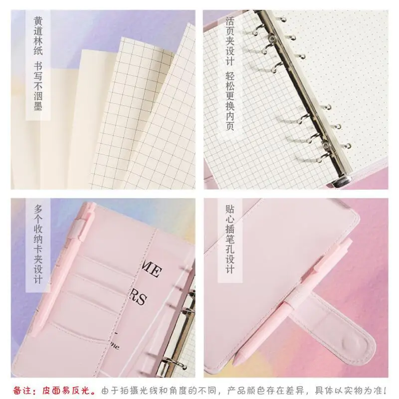 BANDAI  Demon Slayer Kamado Tanjirou Notebook New Anime Student Journal Cute Gift Kawaii for School Daily Writing Pad Stationery view 4