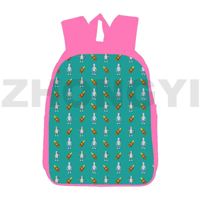 12/16 zoll 3D Print Bier mit Schaum Rucksack für Schule Jugendliche Mädchen Rosa Kinder Schule Taschen Leinwand Mode Männer Unisex mochila