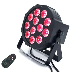 Par de luces Led RGBWA UV, 6 en, 112x18W, DMX, para escenario, negocios, profesional, para fiesta, KTV, discoteca, DJ