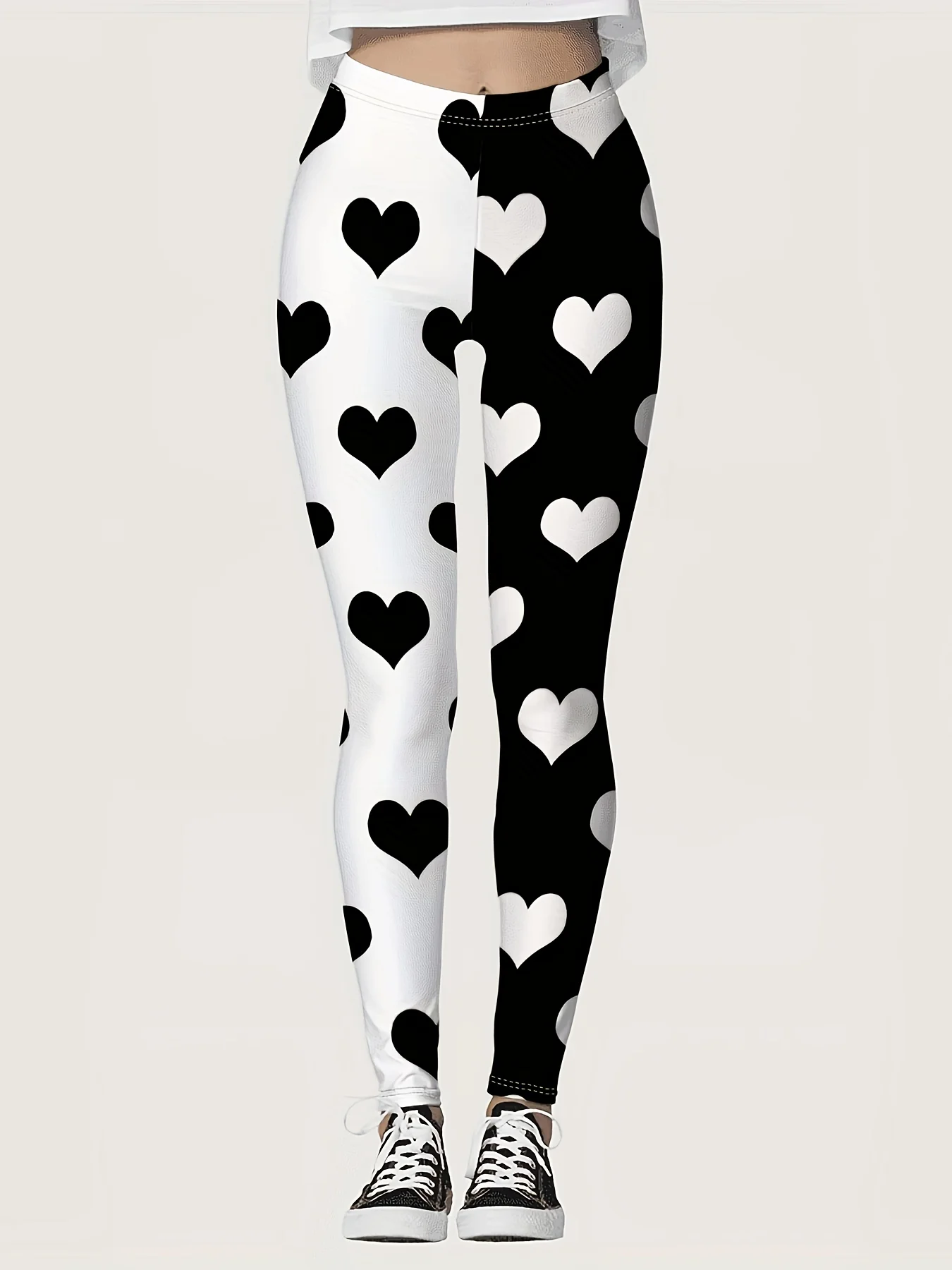 Women's Leggings Multi-color dot stripe 3D Printed Outdoor Trousers New Stretch Elastic Waist Fall Winter Festival Streetwear