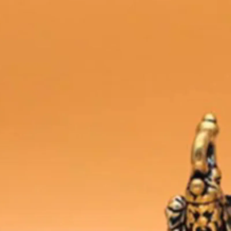 Llavero de Cobre Puro con Forma de Espada Guan Gong, Colgante para Bolsa de Equipaje, Accesorios de Joyería, Anillo de Latón para Llaves, Regalos