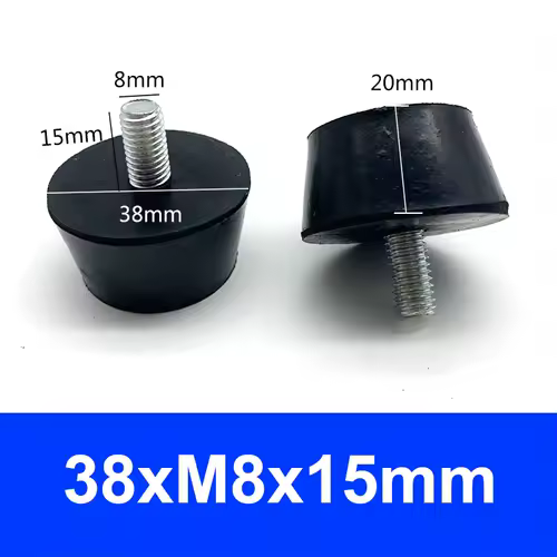 Rubber Adjustable Feet Pad With Screw M6 M8 M10 Table Chair Balck Leveling Foot Pad Furniture Leg Anti-shock Protections - Image 8