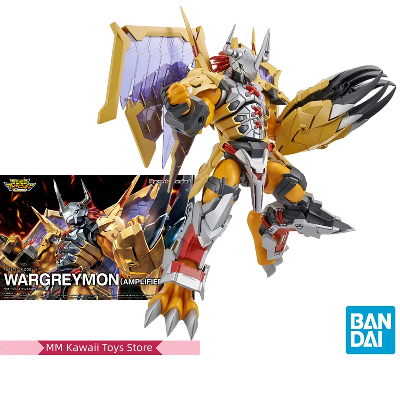 

Bandai Original Digital Monster Figure-rise Standard Anime Figure Model WARGREYMON AMPLIFIED Action Figure Toys Gifts for Kids