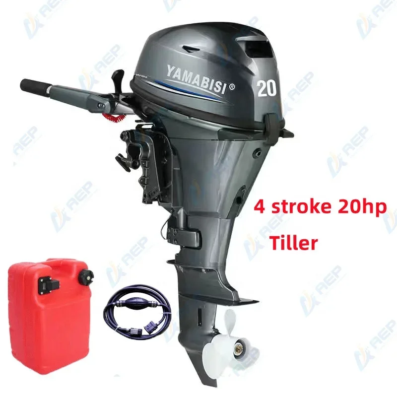 

Original YAMABISI Brand 362cc 20hp Boat Outboard Motor 4 Stroke Engine Short Shaft Boat Outboard Engine