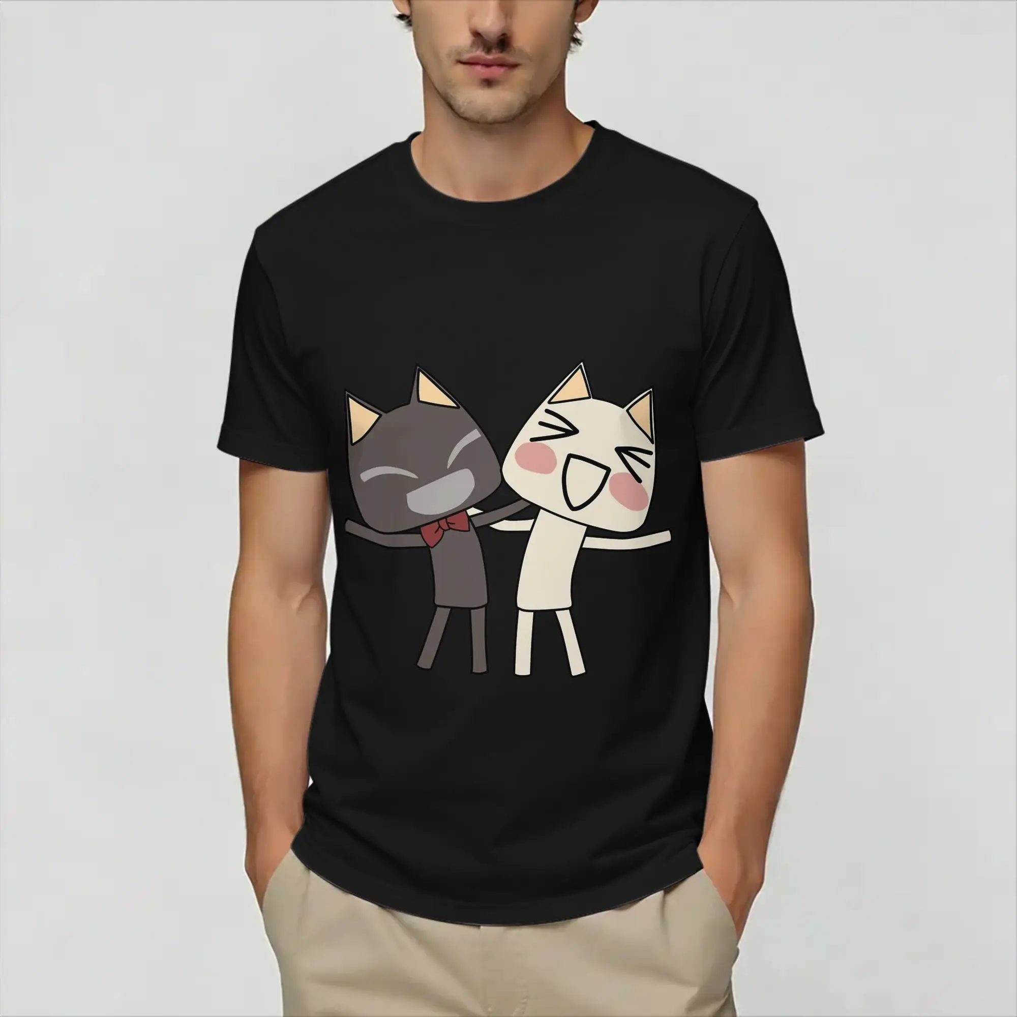 Toro Inoues   T-Shirt Beach  Leisure T-Shirts Adult 100 Cotton O Neck Plus Size 5XL Clothing Short Sleeves Streetwear Tshirt