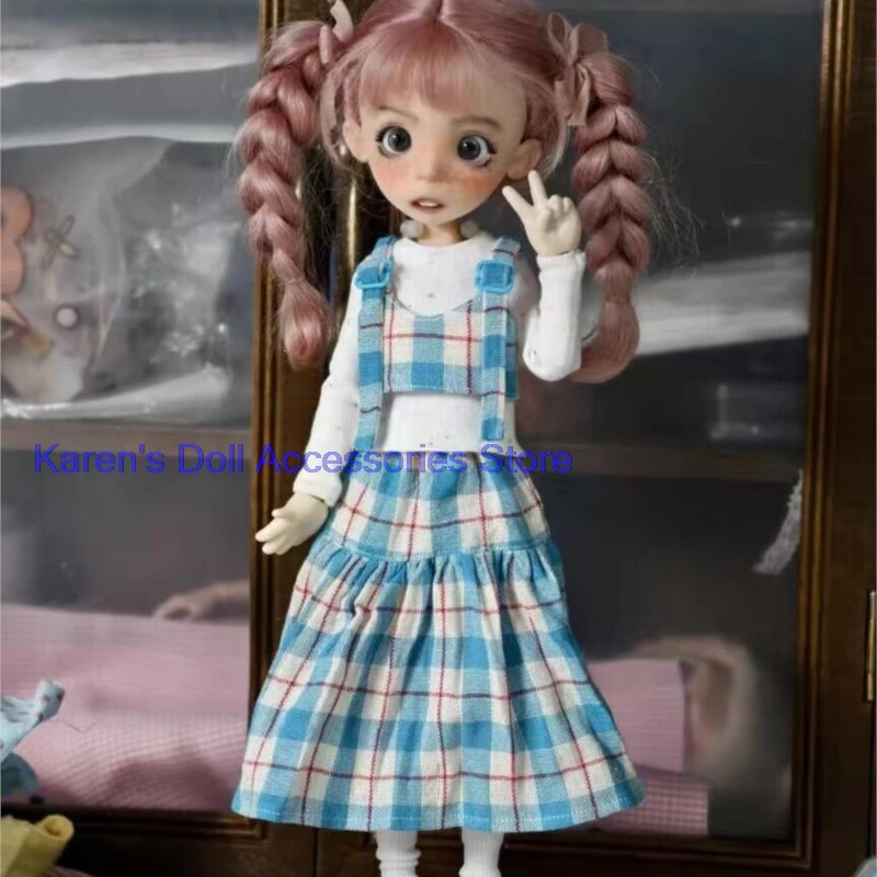 

4 предмета: базовый топ Blythe/landoudou + регулируемый топ-халтер + длинная юбка + носки (подходит для Lulu, ymy24, Ob22, 24, 26, zone, Jenny)