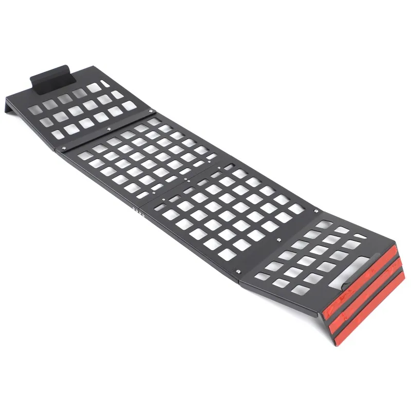 Soporte de almacenamiento para portaequipajes de techo de maletero de coche de aleación de aluminio, soporte para bolsa para Land Rover Defender 2020-2025 + accesorios para coche