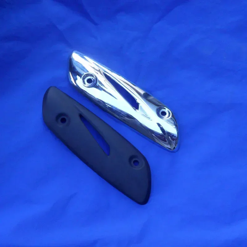 Black Silver For New Neptune muffler exhaust pipe guard against hot plate insulation boards UA125T / TA silver black universal
